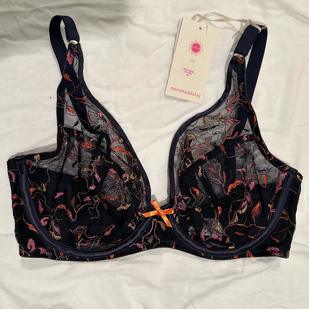 Miss Mandalay Zinnia Bra 30F